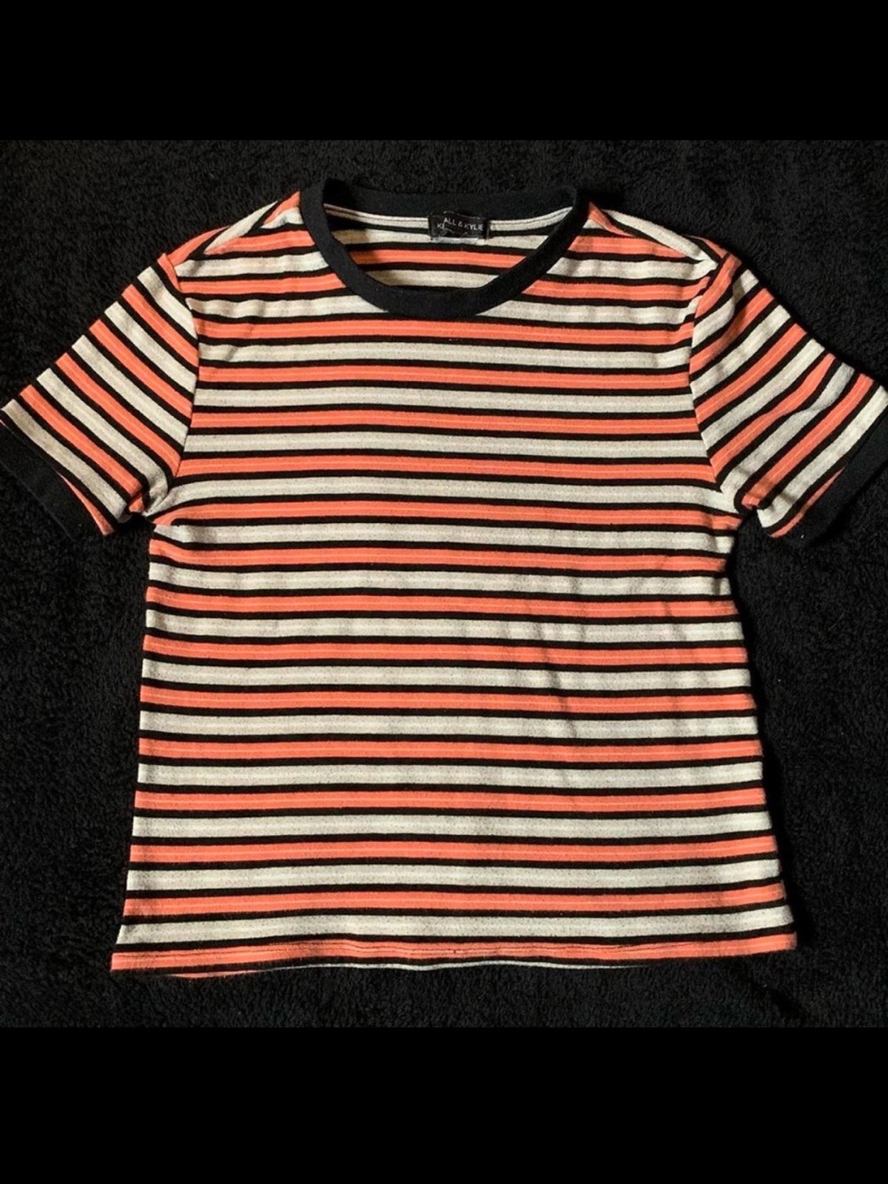 3 For $25 Ardene Kendall & Kylie Striped Contrast Ringer Tee